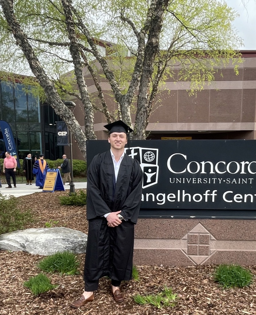 Graduation at Concordia University, Saint Paul